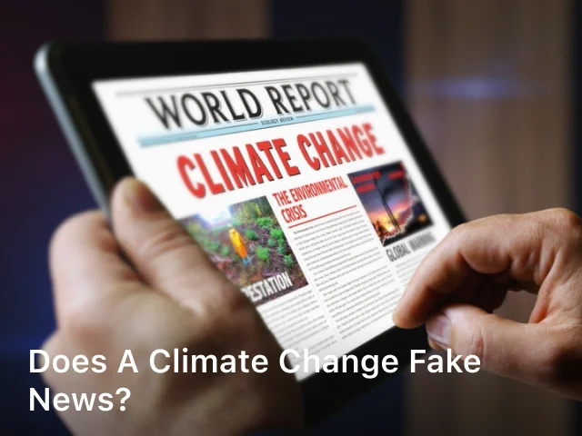 Does a Climate Change Fake News