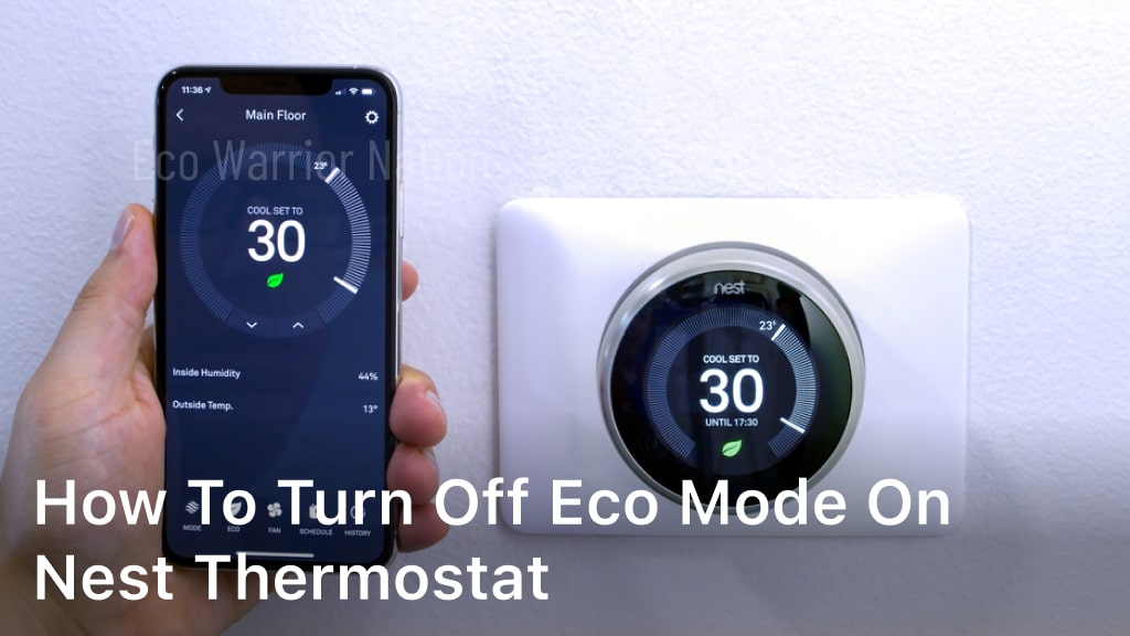 How to Turn Off Eco Mode on Nest