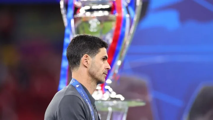 Mikel Arteta slammed for ’embarrassing’ Arsenal tactic in Champions League final defeat