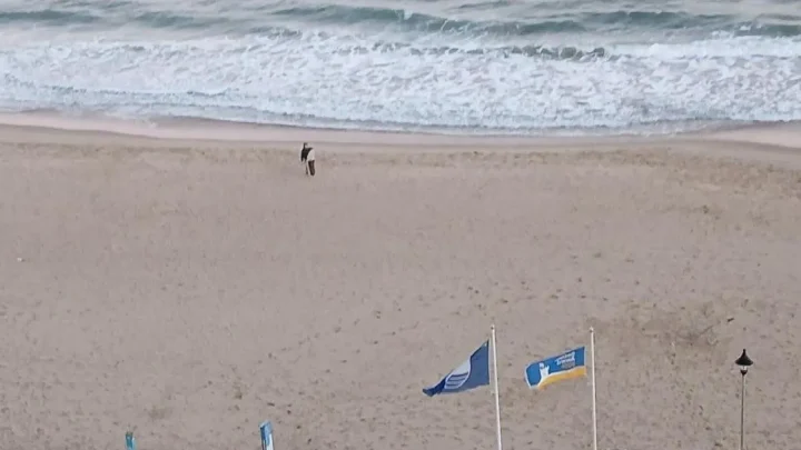 Mother ‘swimming with her son’ dies after being pulled from sea