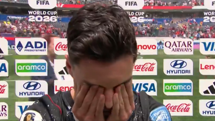 Canada hero Stephen Eustaquio in tears when asked about family tragedy post-match