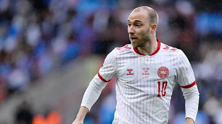 Christian Eriksen collapses on pitch as Denmark friendly abandoned