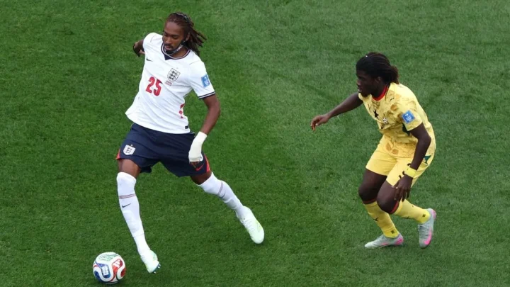 Why Djed Spence is wearing a mask during England vs Ghana at World Cup