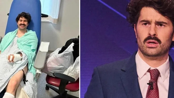 SNL UK star rushed to hospital after ‘lacerating’ his hand with sword