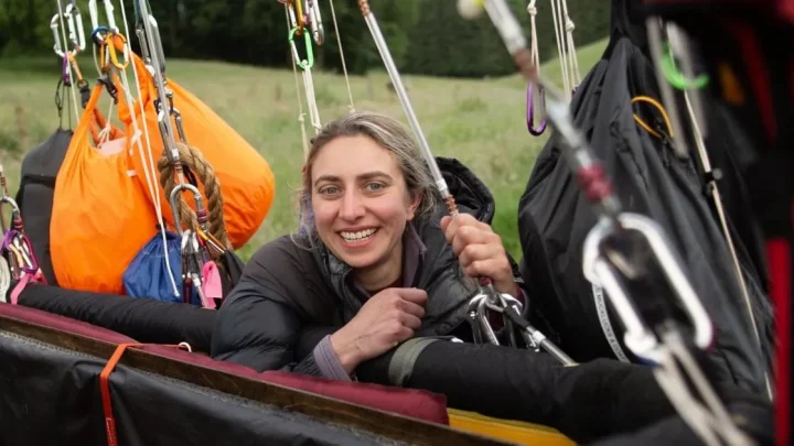 First British woman crosses Atlantic in hydrogen balloon surviving 4 freezing nights