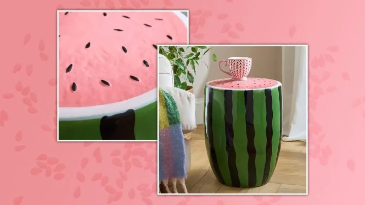 Dunelm’s watermelon side table now just £79.20 – and it’s a statement buy