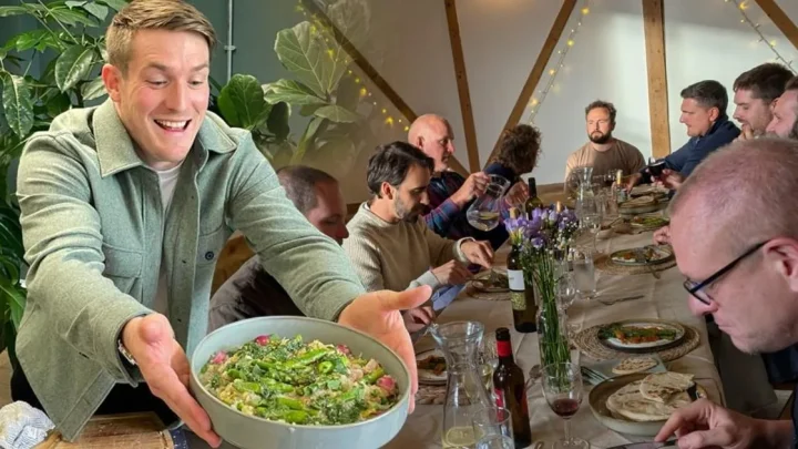 Dads are struggling to find their place — there’s a new supper club to help