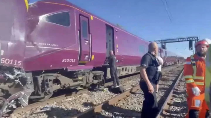 One person killed and 89 injured after two London-bound trains crash into each other