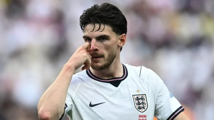 Declan Rice injury update as Arsenal midfielder is benched for England vs Panama