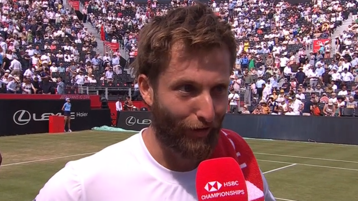 Clare Balding stunned as tennis star drops F-bomb seven times in live TV interview