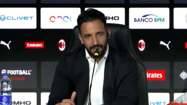 Ruben Amorim sends message to Manchester United fans during AC Milan unveiling