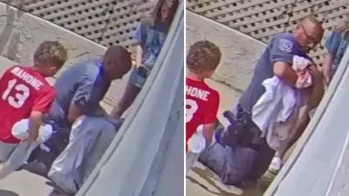 Ring doorbell catches mum giving birth in her doorway in just nine minutes
