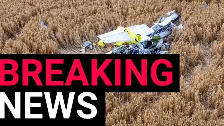Fears for pilot after plane crashes in field just outside small village in Essex