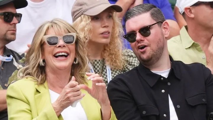 Ruth Langsford reunites with ex Eamonn Holmes’ son at Wimbledon