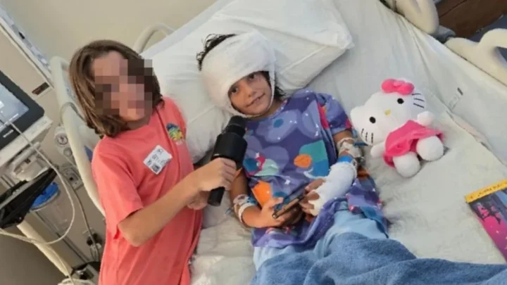 Girl, 7, has ‘scalp ripped off’ by pack of dogs in vicious attack