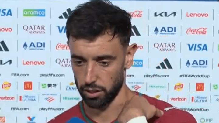 Bruno Fernandes identifies fatal ‘mistake’ Portugal made in World Cup defeat to Spain