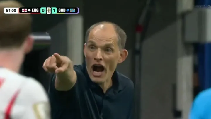Thomas Tuchel rages at ‘struggling’ England star during DR Congo comeback