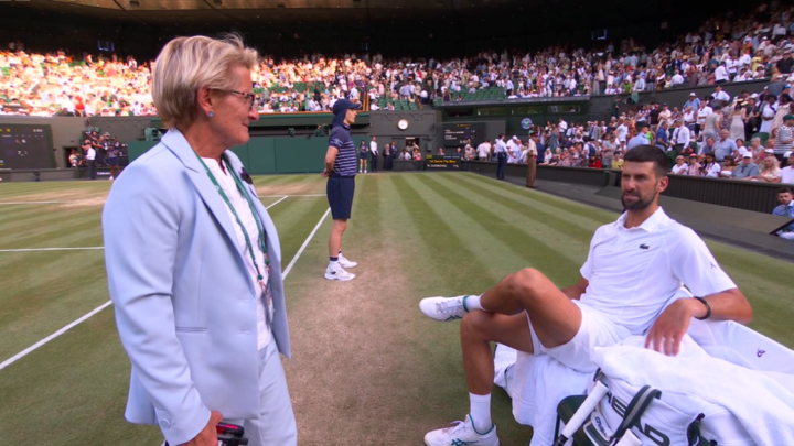 Novak Djokovic hits out at Wimbledon referee over ‘perplexing’ decision