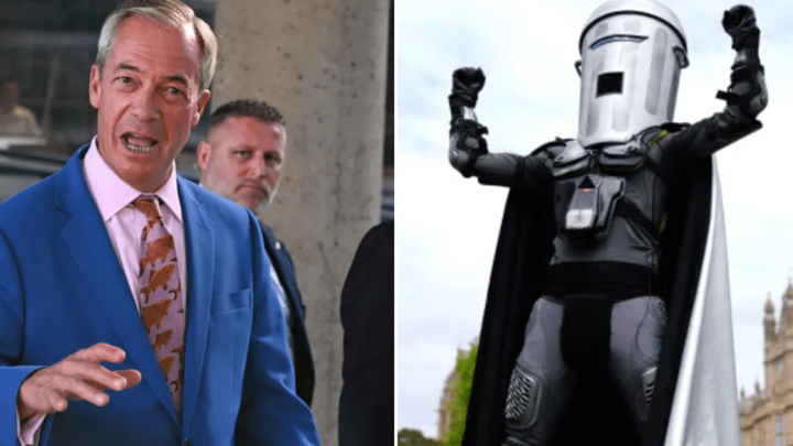 Only Count Binface willing to take on Farage in his ‘fake and pathetic’ by-election
