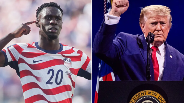 Donald Trump thanks FIFA for controversial Folarin Balogun decision