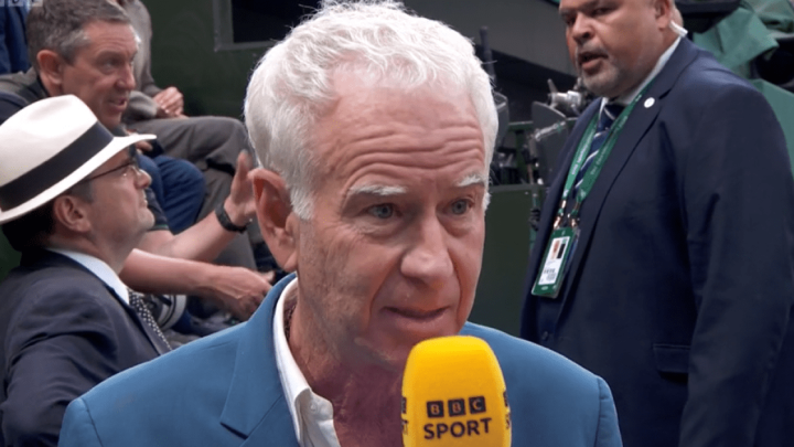 John McEnroe annoyed by Serena Williams question on BBC after Wimbledon defeat